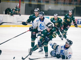 Momentka zo zápasu Levice - Martin.