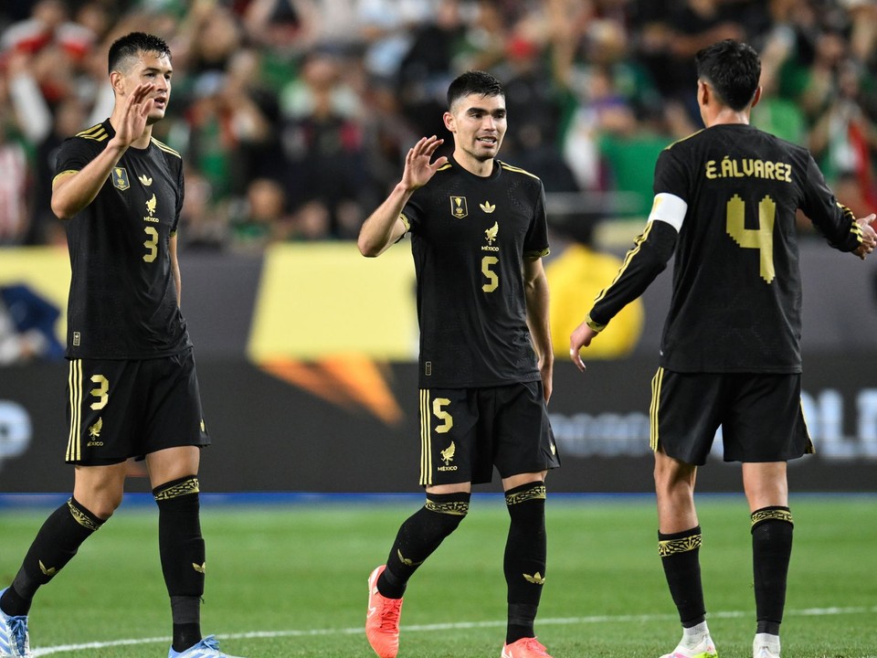 Futbalisti Mexika. 