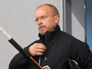 Tréner Košíc Kalle Kaskinen.