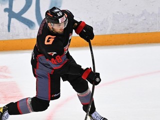 Christián Jaroš v drese klubu KHL Avangard Omsk.