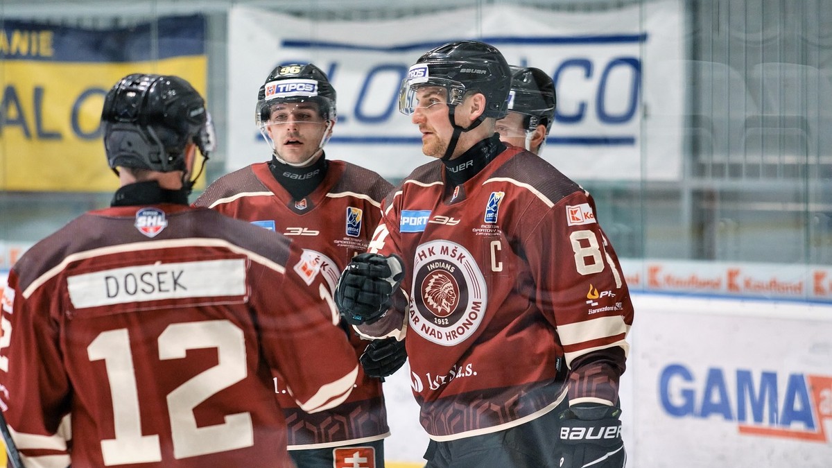 Hokejisti HK Žiar nad Hronom.