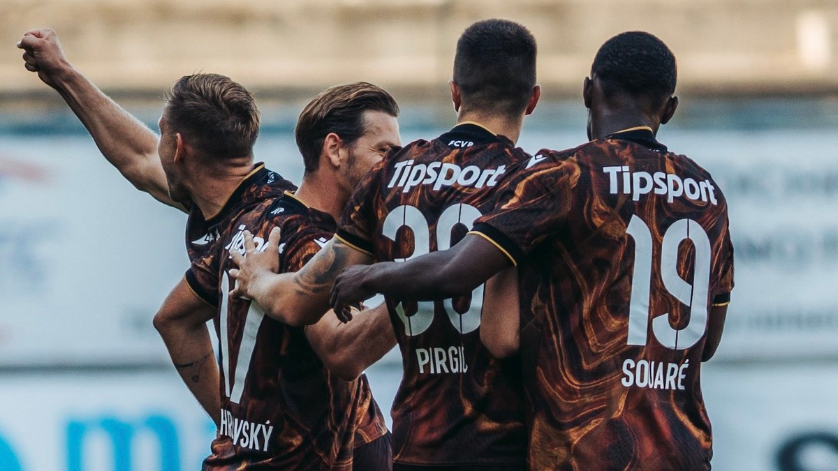 Futbalisti FC Viktória Plzeň. 