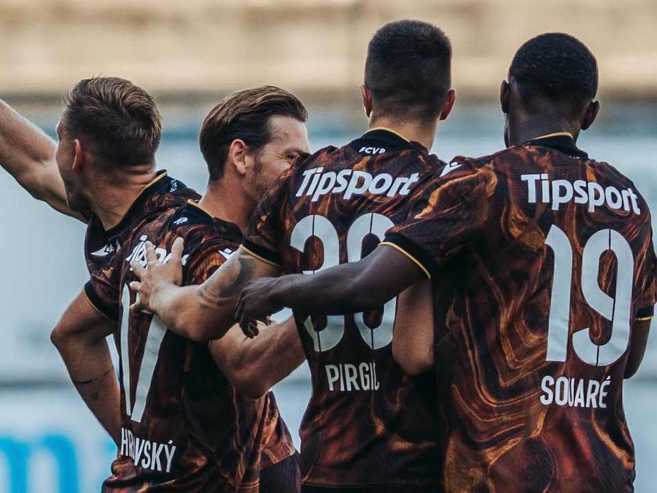 Futbalisti FC Viktória Plzeň. 