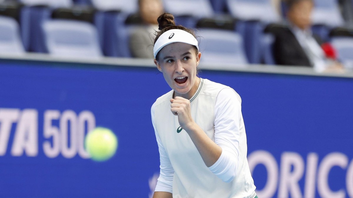Mia Pohánková advances to WTA Tokyo semifinal against Diana Shnaider