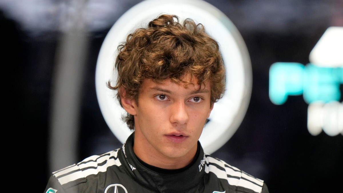 Na archívnej snímke z 5. septembra 2025 taliansky jazdec F1 Kimi Antonelli z tímu Mercedes.