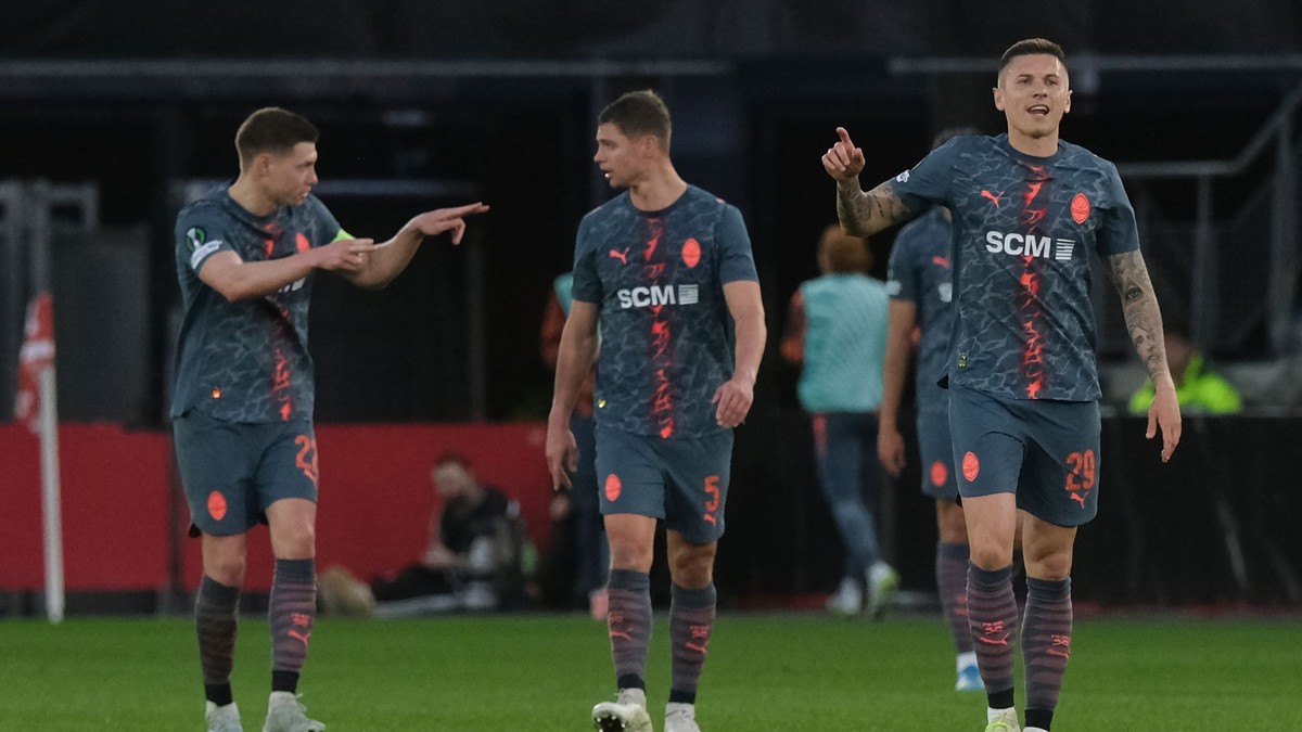 Hráči Šachtaru Doneck.