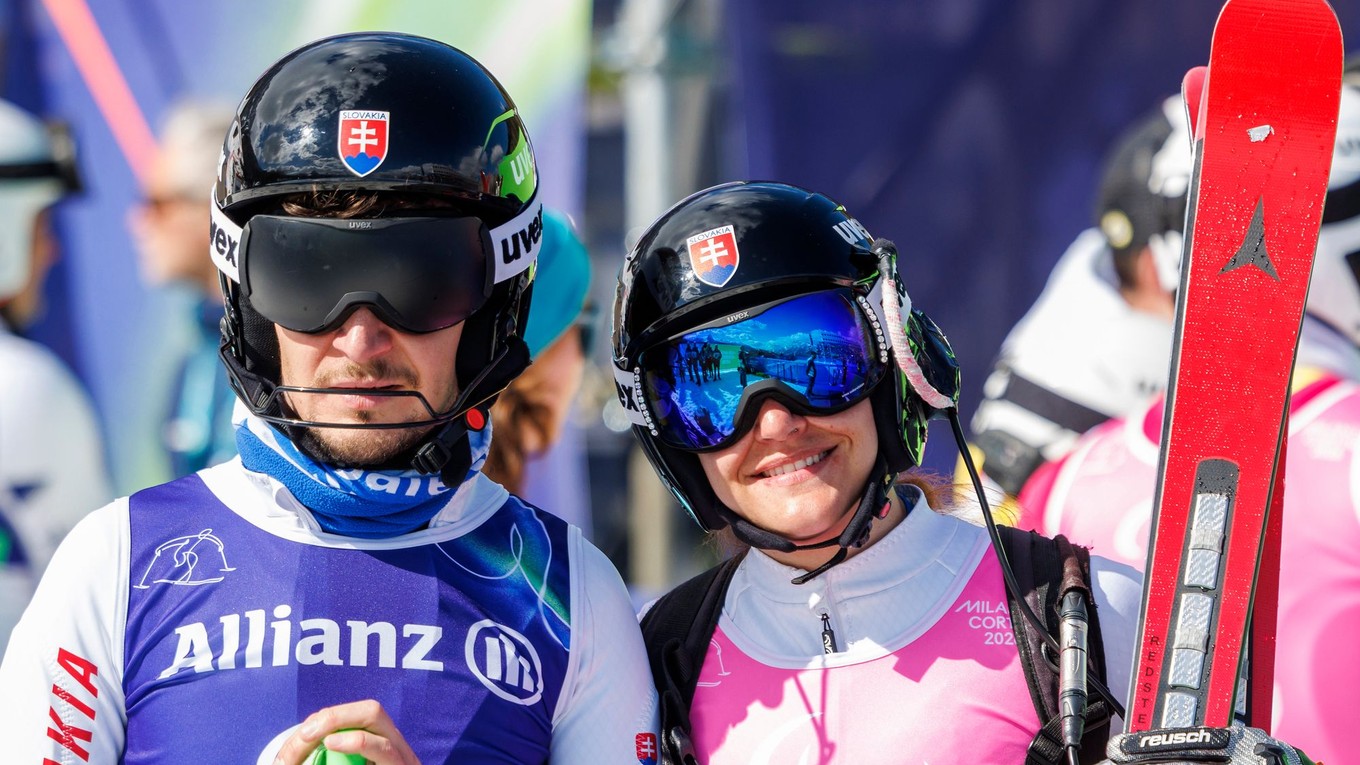 Marek Kubačka spoločne s navádzačkou Máriou Zaťovičovou.