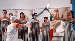 Olympijský oheň pre ZOH 2026.