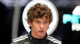 Na archívnej snímke z 5. septembra 2025 taliansky jazdec F1 Kimi Antonelli z tímu Mercedes.