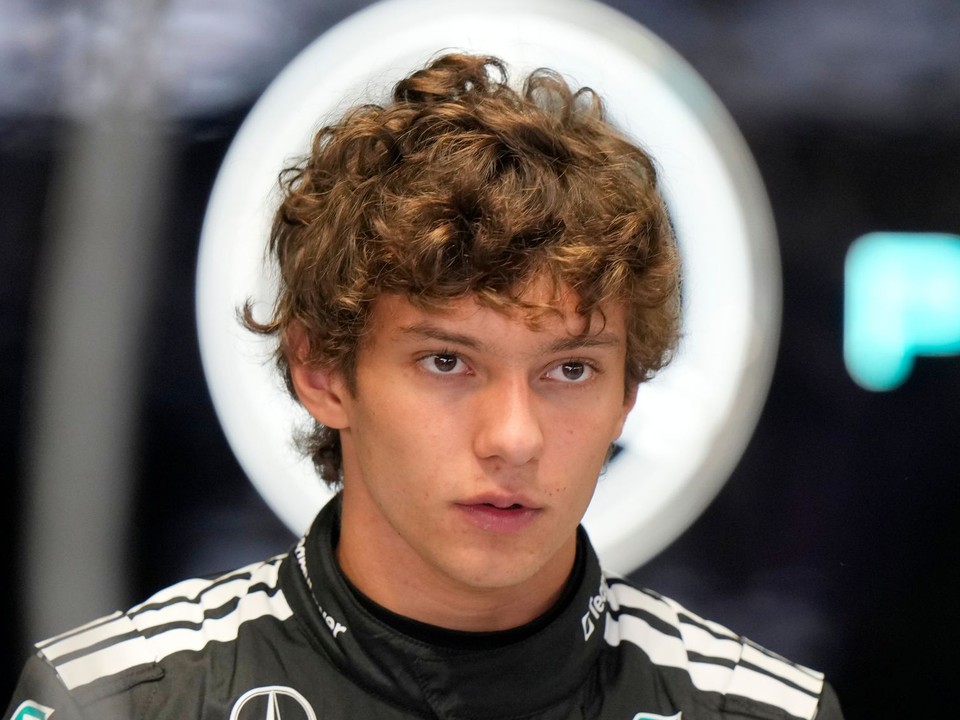 Na archívnej snímke z 5. septembra 2025 taliansky jazdec F1 Kimi Antonelli z tímu Mercedes.