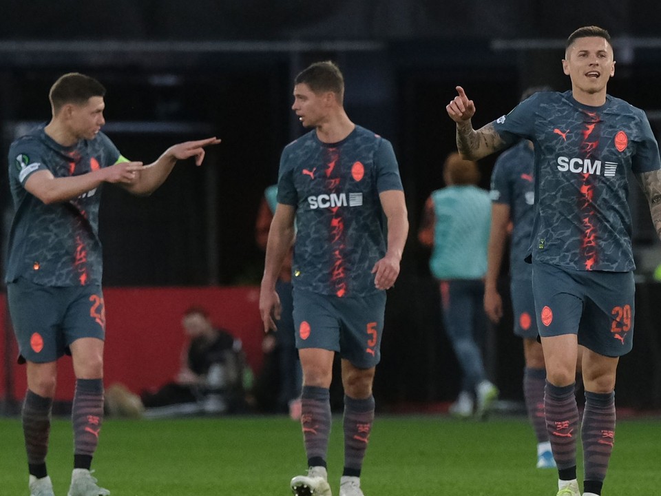 Hráči Šachtaru Doneck.