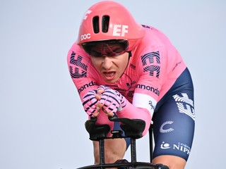 Švajčiarsky cyklista Stefan Bissegger. 