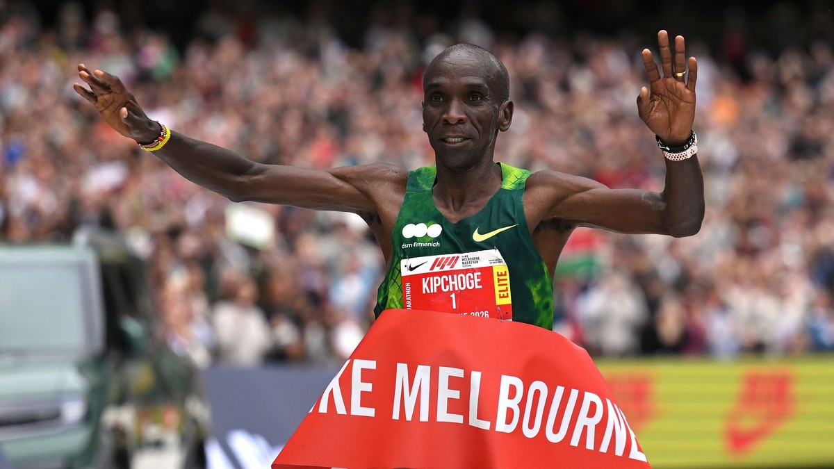 Eliud Kipchoge.