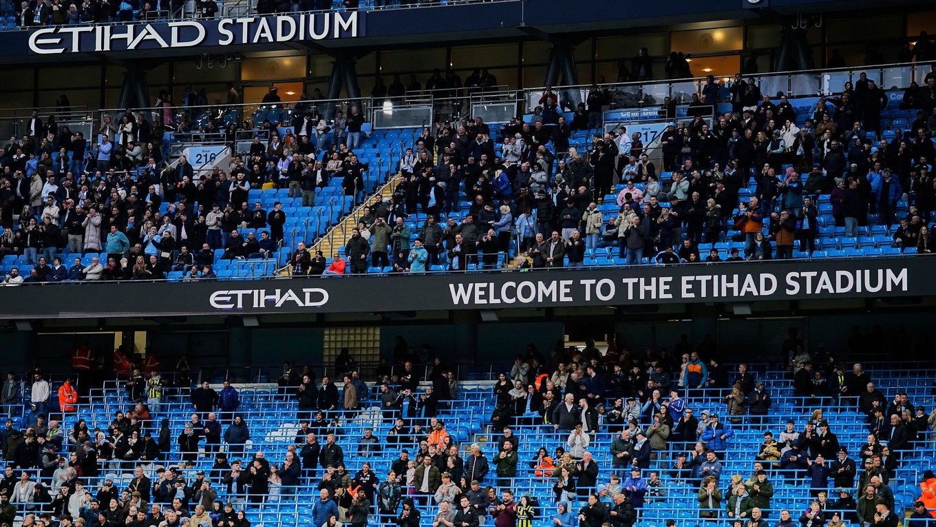 Etihad Stadium.