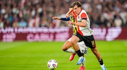 Leo Sauer v dueli proti Fenerbahce.