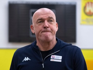Tréner slovenskej basketbalovej reprezentácie mužov Aramis Naglič.