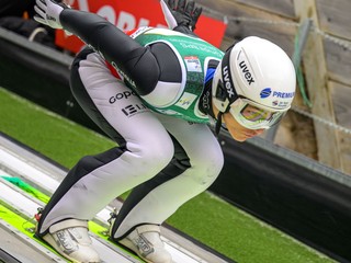 Slovenský reprezentant v skokoch na lyžiach Hektor Kapustík