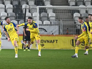 Gólová radosť hráčov Košíc.