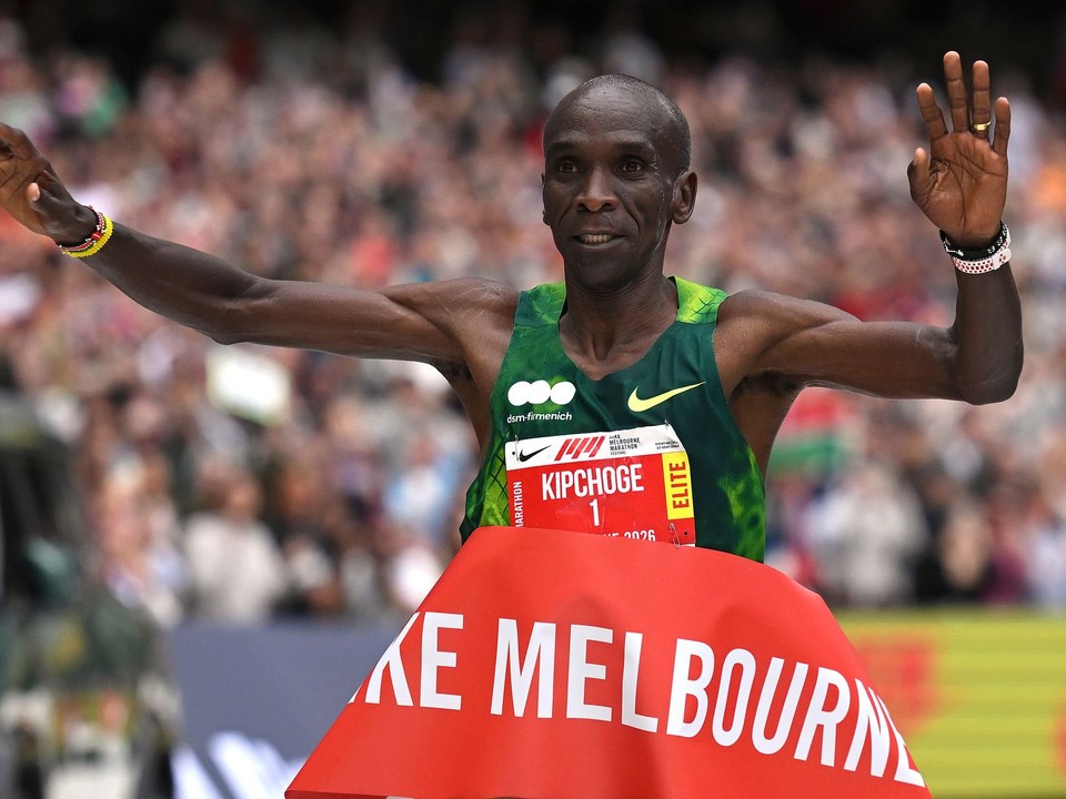 Eliud Kipchoge.
