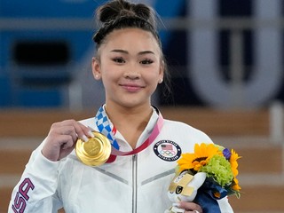 Americká gymnastka Sunisa Leeová.