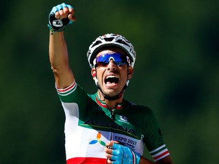 Fabio Aru na Tour de France 2017.