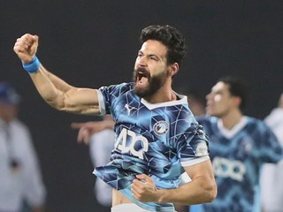 Pyramids FC oslavujú titul v Lige majstrov CAF. 