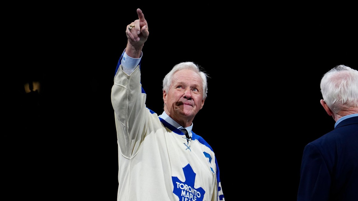 Bývalý hráč Toronta Maple Leafs Darryl Sittler.