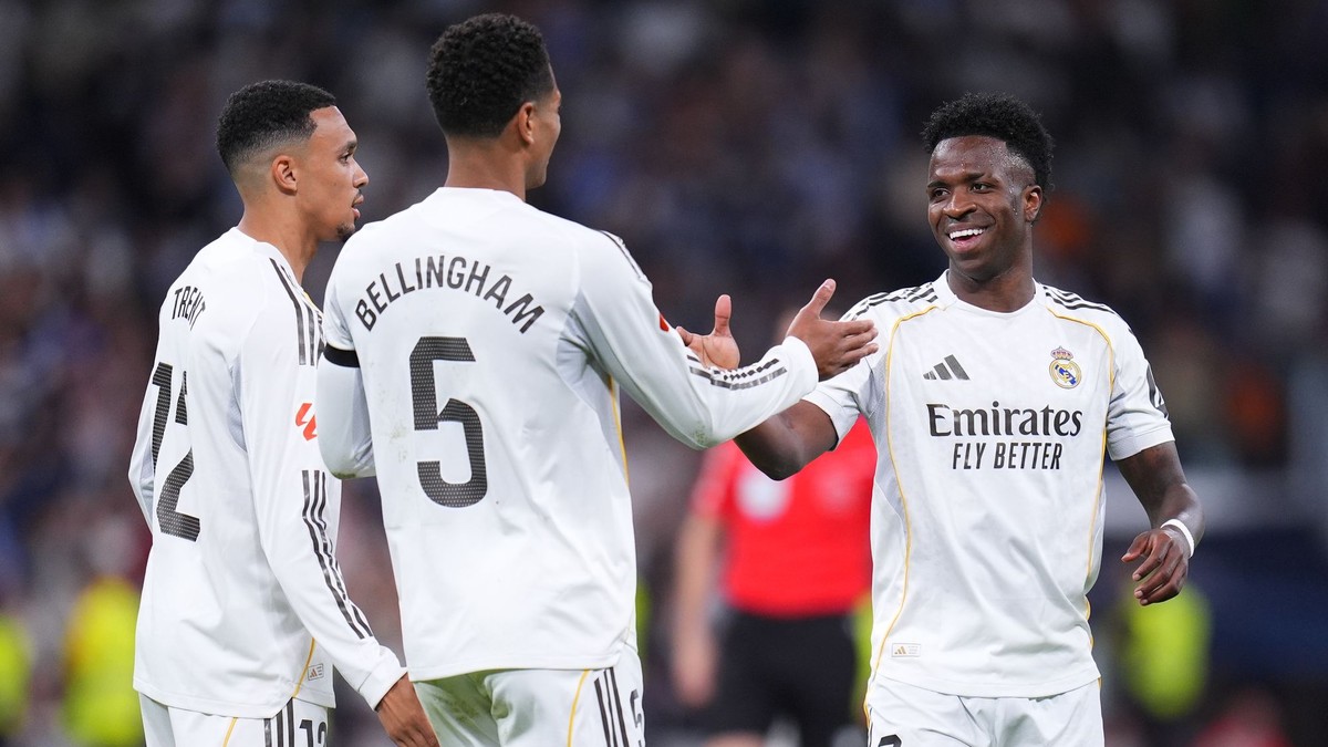 Hráči Realu oslavujú gól