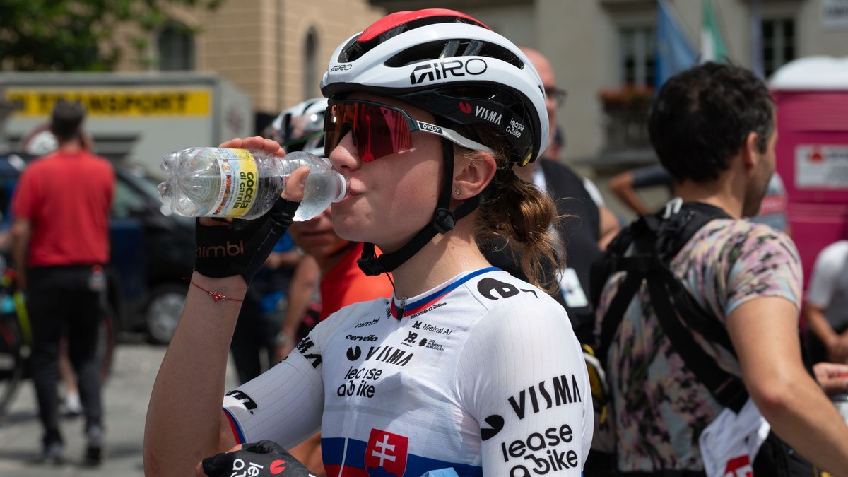 Majsterka Slovenska v cestnej cyklistike Viktória Chladoňová.