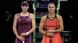 Aryna Sabalenková - Jelena Rybakinová: ONLINE prenos z finálového zápasu na Turnaji majsteriek 2025.