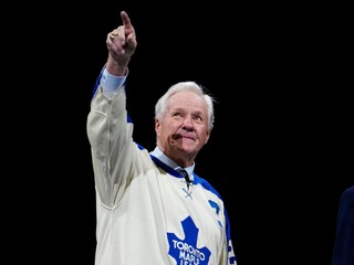 Bývalý hráč Toronta Maple Leafs Darryl Sittler.