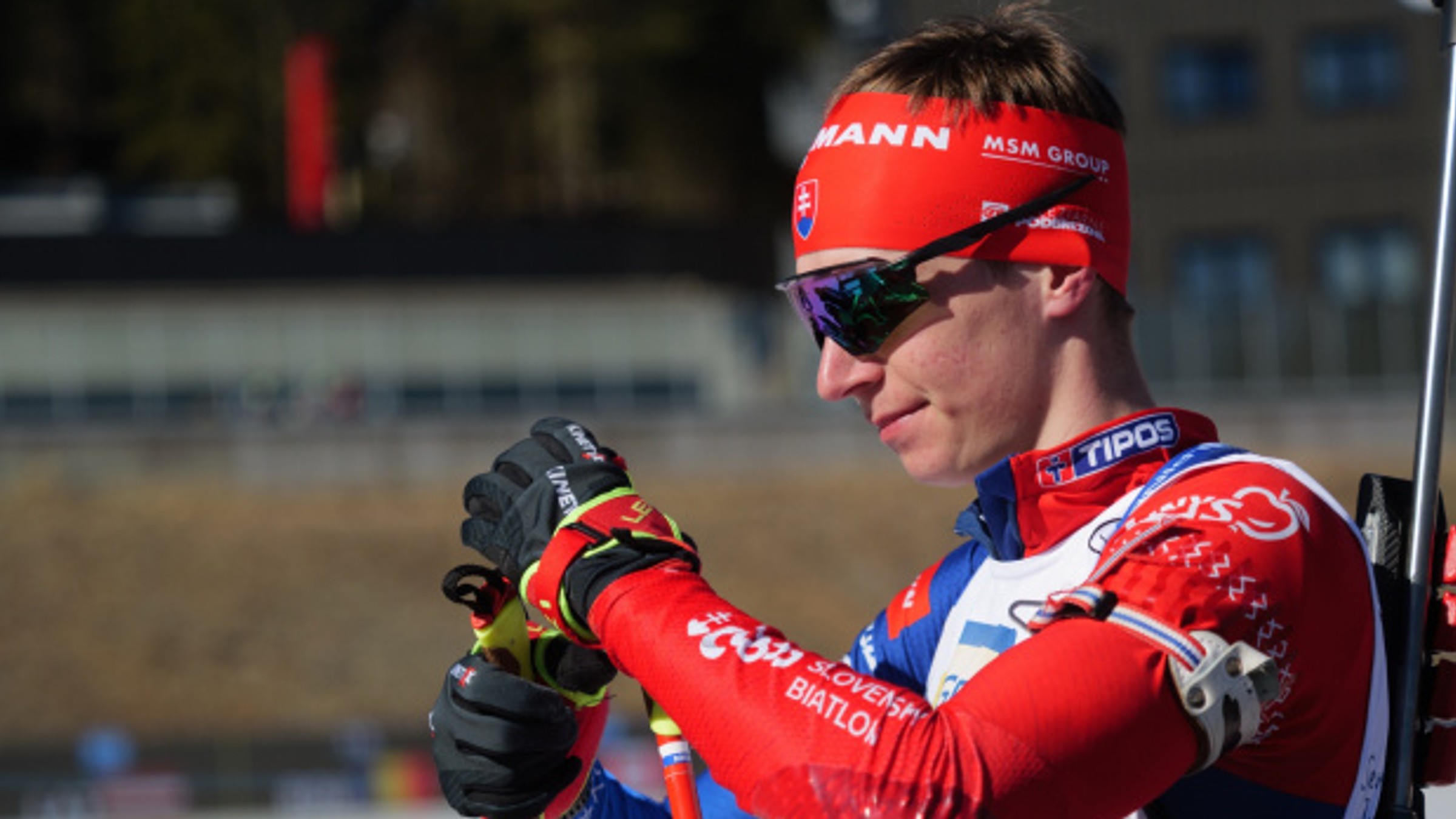 Jakub Borguľa počas šprintu v nórskom Holmenkollene 2025.