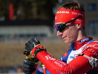 Jakub Borguľa počas šprintu v nórskom Holmenkollene 2025.