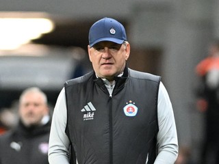 Tréner Slovana Vladimír Weiss st.