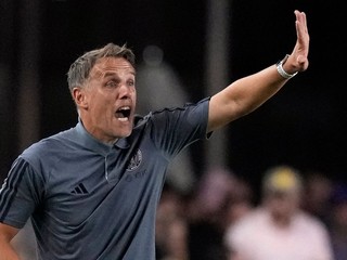 Phil Neville ako tréner Inter Miami.