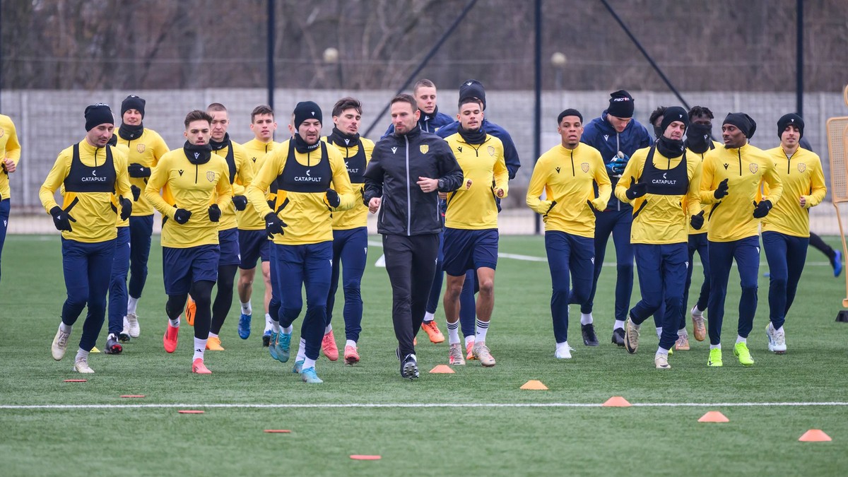 Futbalisti DAC Dunajská Streda počas zimnej prípravy pred jarnou časťou Niké ligy.