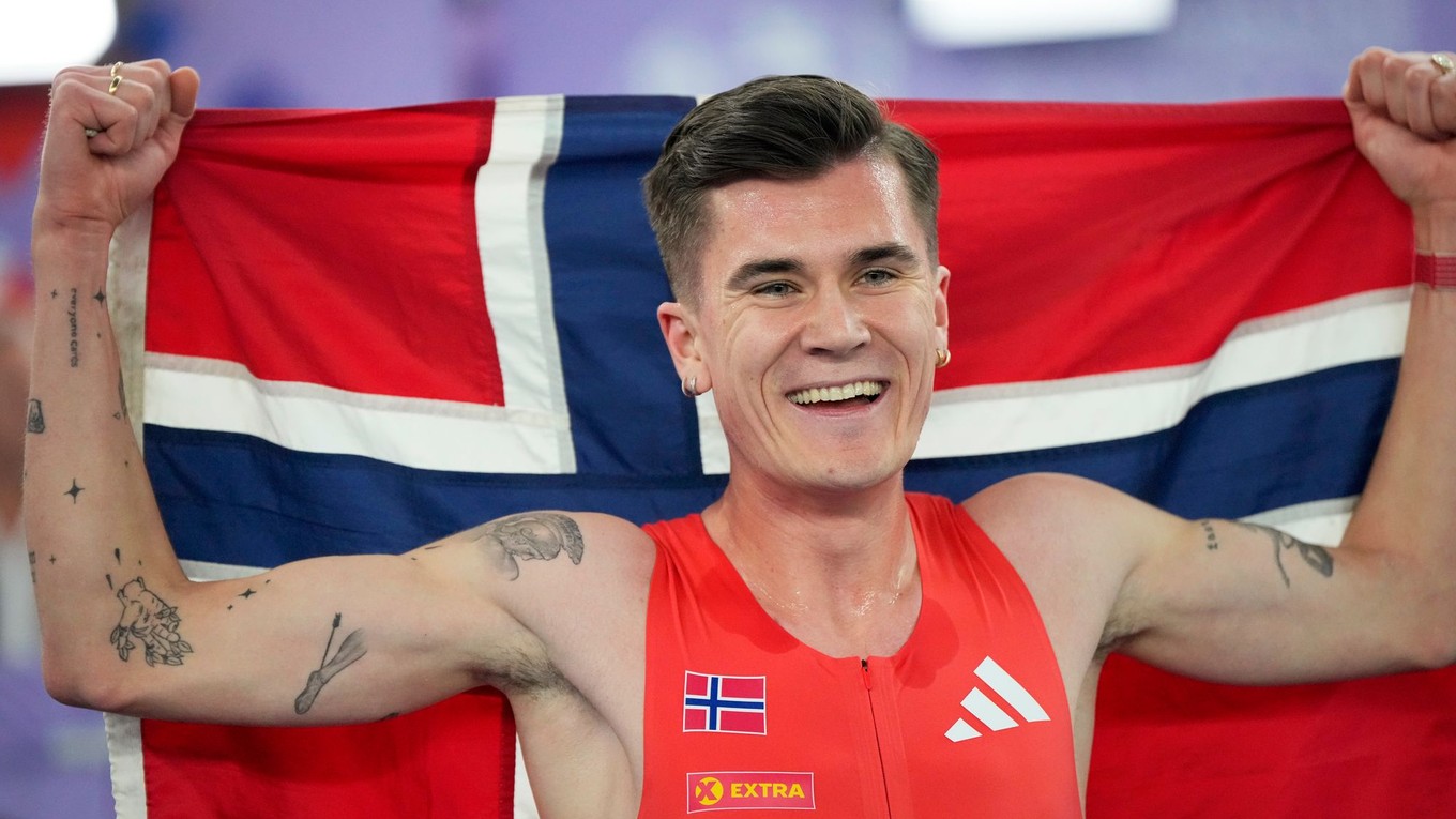 Jakob Ingebrigtsen na halových MS v atletike 2025.