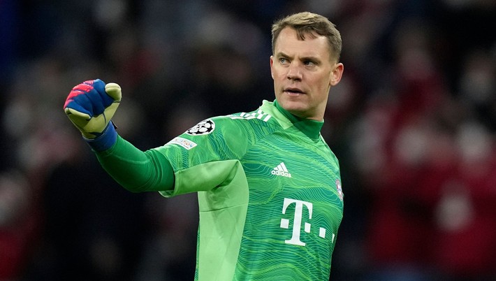 Nemecký brankár Bayernu Mníchov Manuel Neuer. 