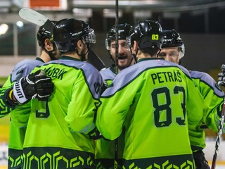 Hokejisti Žiliny na ilustračnom zábere.