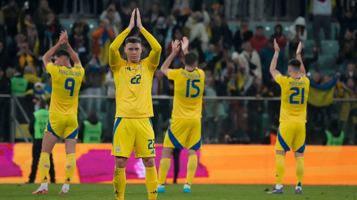 Ukrajinskí futbalisti.