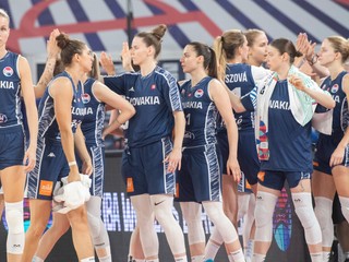 Slovenské basketbalistky.