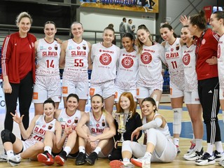 Basketbalistky Slavie Banská Bystrica.