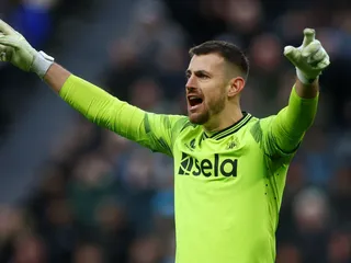 Martin Dúbravka v drese Newcastle United.
