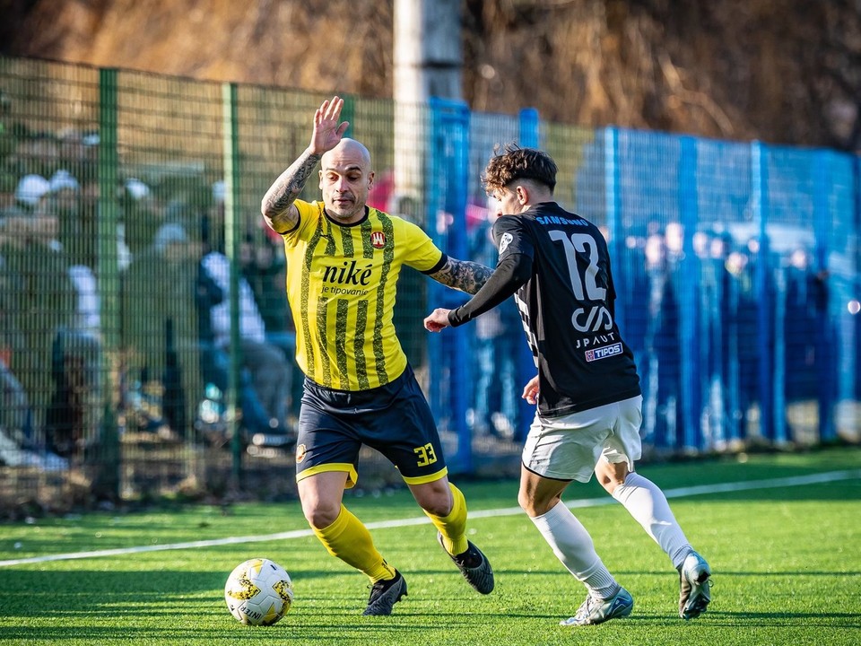 Momentka zo zápasu Inter Bratislava - Galanta.