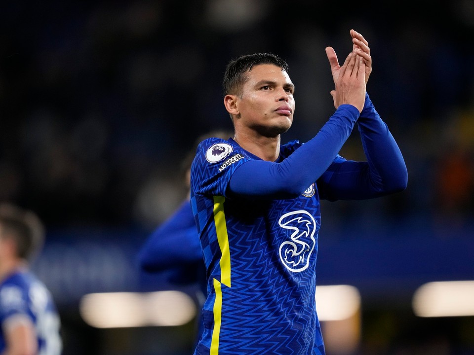 Brazílsky obranca Thiago Silva. 