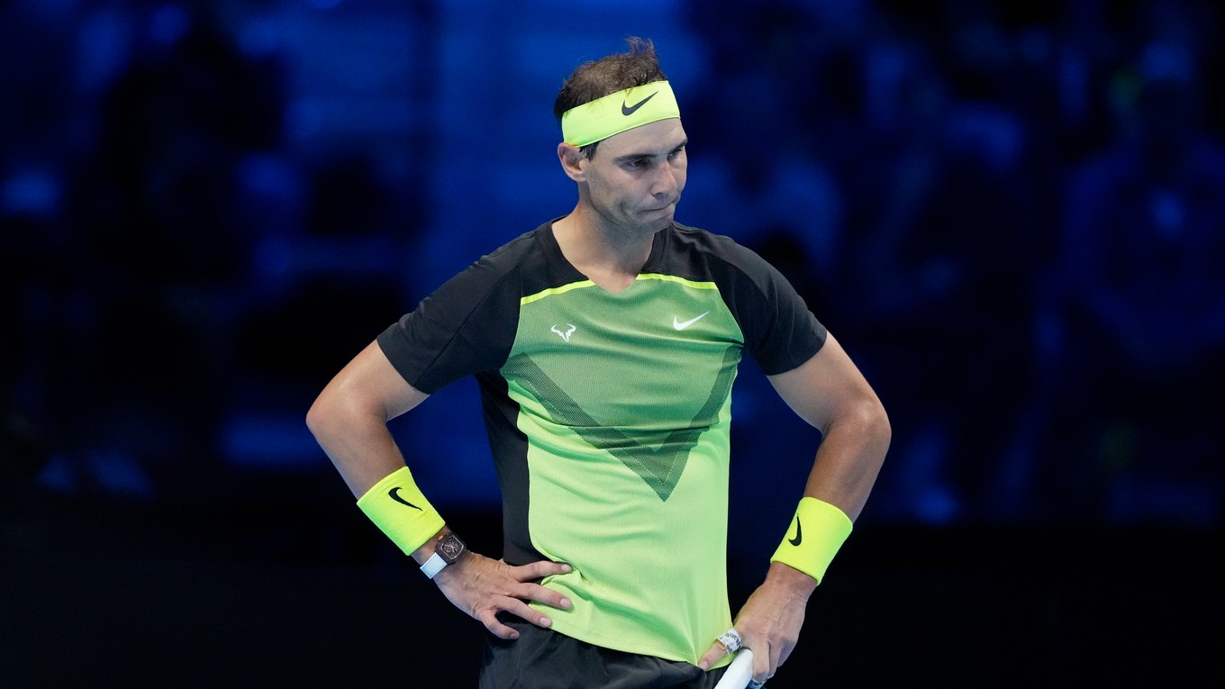 Rafael Nadal na Turnaji majstrov 2022.