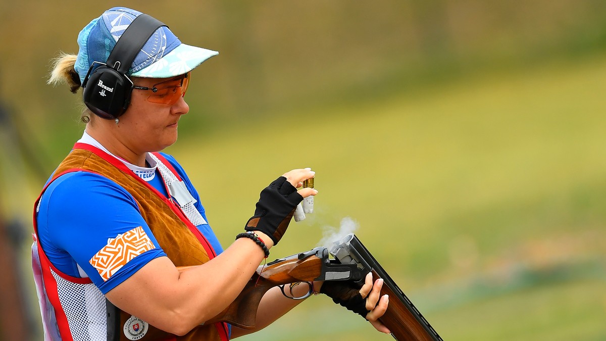 Slovenská reprezentantka v trape Jana Špotáková.