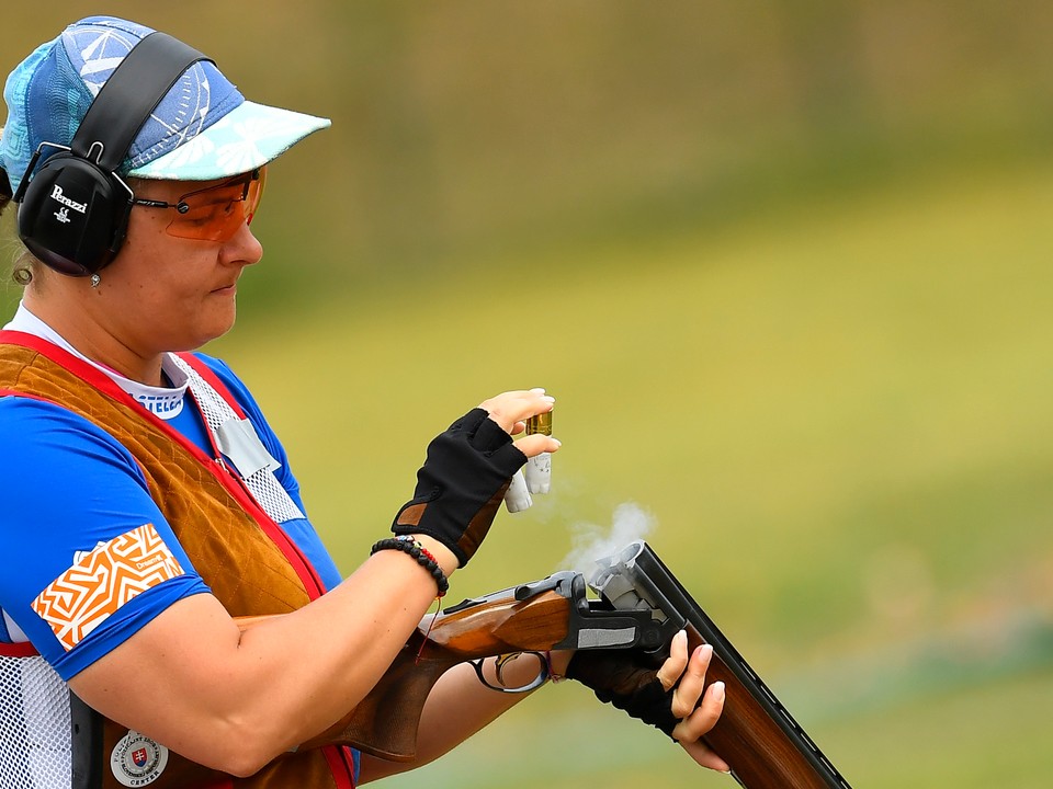 Slovenská reprezentantka v trape Jana Špotáková.