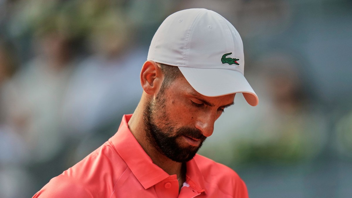 Srbský tenista Novak Djokovič 