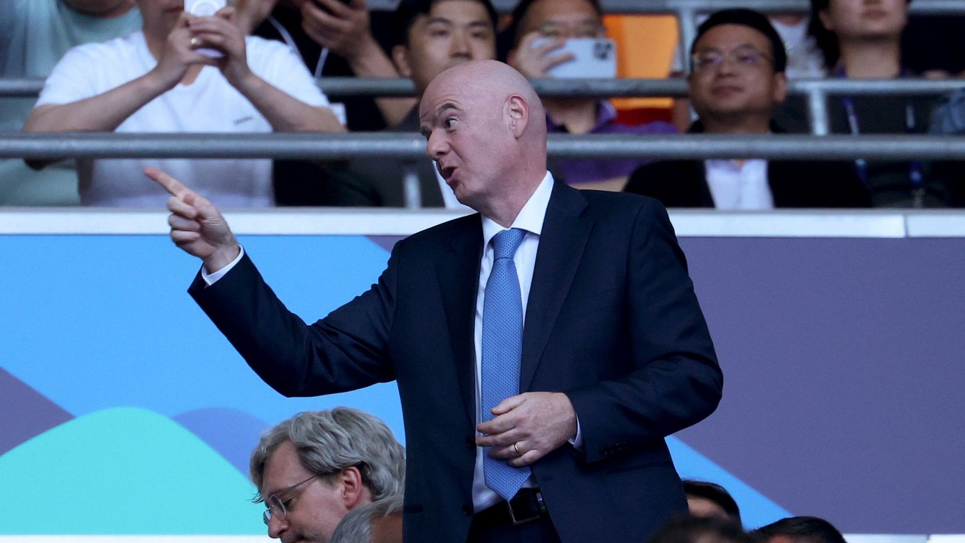 Prezident FIFA Gianni Infantino.